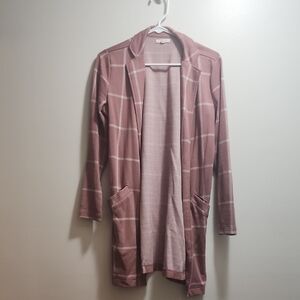 Maurices Dusty Rose Knit Blazer